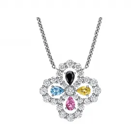 海瑞温斯顿/HarryWinston Diamond Loop彩色宝石和钻石坠饰 PEMPRPMEL4C