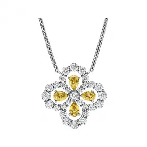 海瑞温斯顿/HarryWinston Diamond Loop黄色蓝宝石和钻石坠饰 PEYSPRPMEL4C