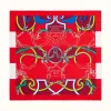 爱马仕/Hermes “国家马术指导条纹版”90厘米方巾 H003685S-05