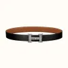 爱马仕/Hermes H Touareg皮带扣&双面皮腰带32毫米 H029938CS05-H073967CAAA105