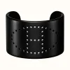 爱马仕/Hermes Evelyne Aluminium Sunset宽版手镯 H057023FZ53T3