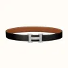 爱马仕/Hermes H 皮带扣&双面皮腰带32毫米 H064544CB86-H073967CAAA115