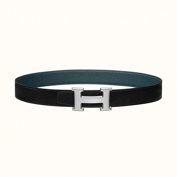 爱马仕/Hermes H 皮带扣&双面皮腰带32毫米 H064544CK05-H073967CAAD100