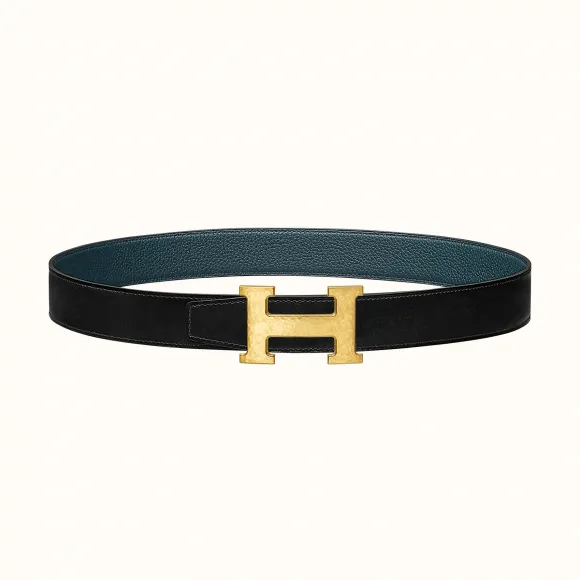 爱马仕/Hermes H Martelee皮带扣&双面皮腰带32毫米 H064549CC06-H073967CAAD105