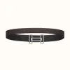 爱马仕/Hermes Rythme 皮带扣&双面皮腰带32毫米 H075375CK05-H073967CABA105