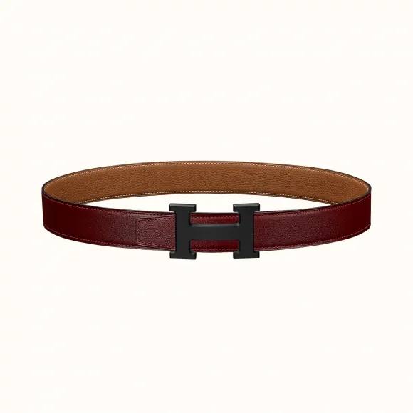 爱马仕/Hermes 5382皮带扣&双面皮腰带32毫米 H080029CY89-H073967CAAX100