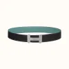 爱马仕/Hermes H Optique皮带扣&双面皮腰带38毫米 H080033CK05-H077971CAAL100
