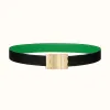 爱马仕/Hermes Typo皮带扣&双面皮腰带32毫米 H081751CUZ3-H074504CAAF100