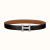 爱马仕/Hermes Agora皮带扣&双面皮腰带32毫米 H081752CK05-H073967CAAA080