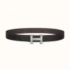 爱马仕/Hermes Agora皮带扣&双面皮腰带32毫米 H081752CK05-H073967CABA100