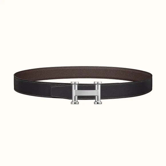 爱马仕/Hermes Agora皮带扣&双面皮腰带32毫米 H081752CK05-H073967CABA100