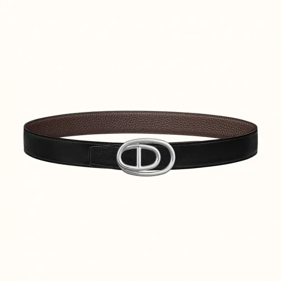 爱马仕/Hermes Odyssee皮带扣&双面皮腰带32毫米 H081754CK05-H073967CAAB105