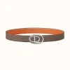 爱马仕/Hermes Odyssee皮带扣&双面皮腰带32毫米 H081754CK05-H075394CAAX090