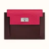 爱马仕/Hermes Kelly Pocket三色短钱包 H082352CKAH