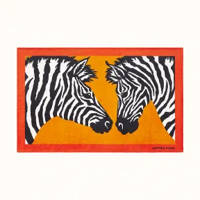 爱马仕/Hermes Zebra Twins沙滩巾 H102646M-06