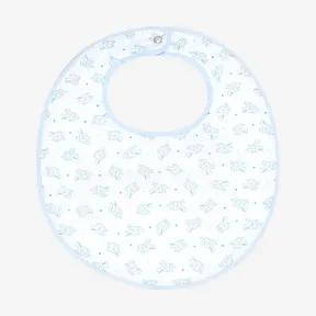 爱马仕/Hermes 蓝色 Adada Dots围嘴 H103138M_02