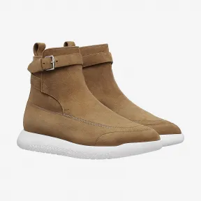 爱马仕/Hermes 棕色 Vital及踝靴 H192578ZHE5440