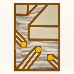 爱马仕/Hermes Cordelie Tremplin地毯 H210050M-02