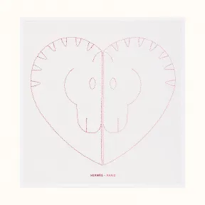 爱马仕/Hermes Horse Love手帕 H212035G-90
