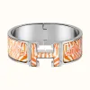 爱马仕/Hermes Clic Clac H Zebres de Tanzanie手镯 H300315FPB3PM