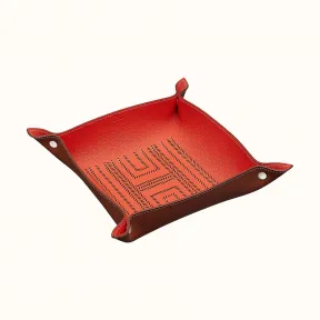 爱马仕/Hermes Mises et Relances H人字纹置物盘 H312952M-01