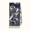 爱马仕/Hermes “骏马之舞”围巾 H393576T-01