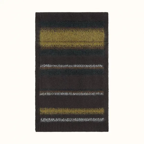 爱马仕/Hermes Rayures Fondues围巾 H393793T-02