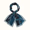 爱马仕/Hermes “爱马仕线条长方形丝巾 H693811T-04