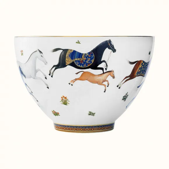 爱马仕/Hermes  “东方骏马”色拉碗 P009869P
