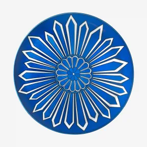 爱马仕/Hermes  “异域之蓝”糕点盘 P030022P