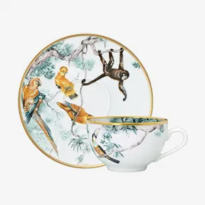 爱马仕/Hermes  “赤道丛林”早餐杯与杯碟 P038016P
