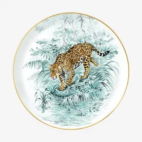 爱马仕/Hermes  “赤道丛林”糕点盘 P038022P