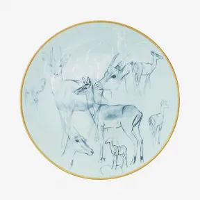 爱马仕/Hermes “赤道丛林”甜点盘 P038207P