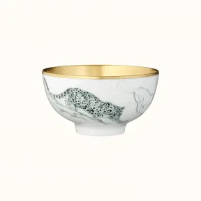 爱马仕/Hermes  “金色赤道丛林”瓷碗，中号 P038286P