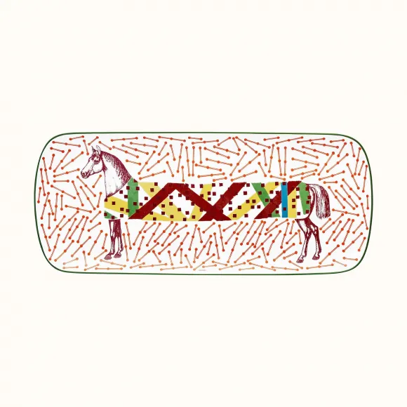 爱马仕/Hermes Hippomobile蛋糕盘 P048024P