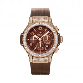 宇舶/Hublot Big Bang系列 44 MM 18kt 玫瑰金配 212 颗钻石 自动机械机芯 男表 301.PC.1007.RX.094