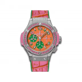 宇舶/Hublot 大爆炸 Big Bang 系列 自动机械机芯 男表 341.SP.4779.LR.1233.POP15