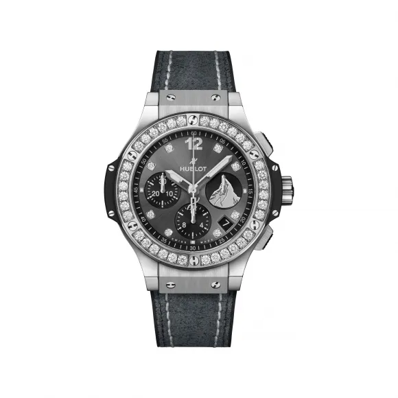 宇舶/Hublot Big Bang Steel Diamonds Zermatt系列 41MM 不锈钢 自动机械机芯 男表 341.SX.7070.1204.VR.ZTT22