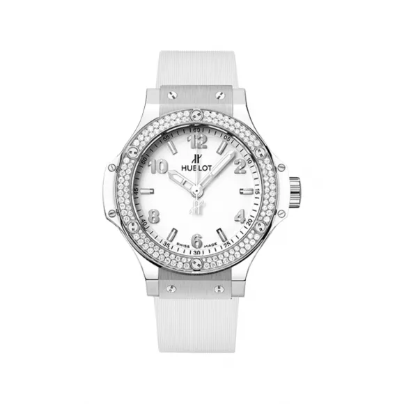 宇舶/Hublot Big Bang系列 38 MM 不锈钢 石英机芯 女表 361.SE.2010.RW.114