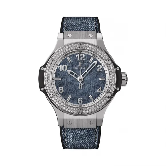 宇舶/Hublot BIG BANG系列 38MM 不锈钢 石英机芯 女表 361.SX.2710.NR.1104.JEANS