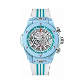 宇舶/Hublot BIG BANG系列 45MM 蓝色陶瓷 自动机械机芯 男表 411.EX.5120.RX.ERS21