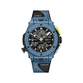 宇珀/Hublot Big Bang系列 45MM 碳纤维与蓝色Txalium® 顶层 自动机械机芯 男表 416.YE.1120.VR