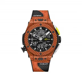 宇舶/Hublot Big Bang系列 45MM 碳纤维与橙色Txalium® 顶层 自动机械机芯 男表 416.YO.1120.VR