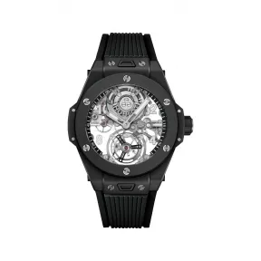 宇舶/Hublot Big Bang系列 微珠喷砂及抛光黑色陶瓷 45 毫米 男表 419.CI.0170.RX