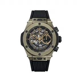 宇珀/Hublot Big Bang系列 44MM 抛光18K魔法金 自动机械机芯 男表 421.MX.1130.RX