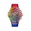 宇舶/Hublot Big Bang Unico High Jewellery King Gold Rainbow系列 44MM 王金 自动机械机芯 男表 421.OX.9099.LR.9999