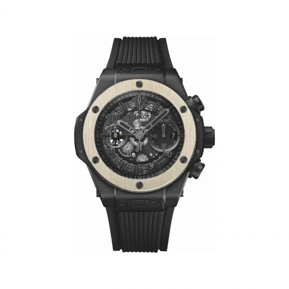 宇舶/Hublot Big Bang Unico Ledger系列 42MM 黑色陶瓷 自动机械机芯 男表 441.COA.1140.RX.LDG22