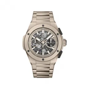 宇舶/Hublot Big Bang系列 42MM 缎面及抛光米色陶瓷 自动机械机芯 男表 451.CZ.4620.CZ