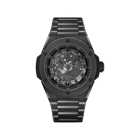 宇舶/Hublot Big Bang系列 40MM 抛光及缎面黑色陶瓷 自动机械机芯 男表 456.CX.0140.CX
