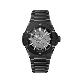 宇珀/Hublot Big Bang系列 40MM 缎面抛光黑色陶瓷 自动机械机芯 男表 456.CX.0170.CX